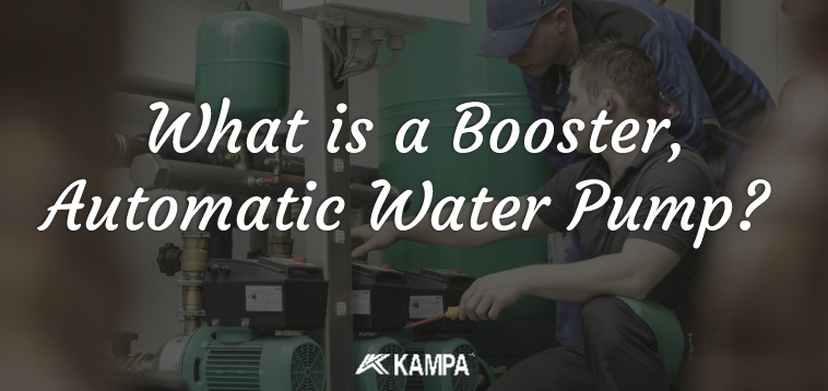 what is a booster automatic water pump