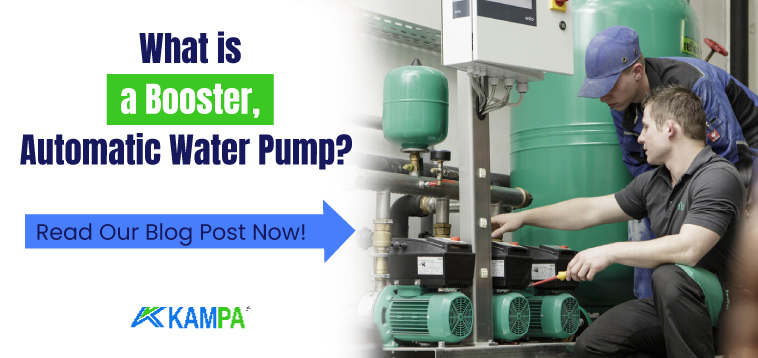 what is a booster automatic water pump