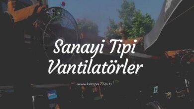 Sanayi tip vantilatörler