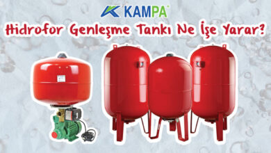 Hidrofor genleşme tankı ne işe yarar