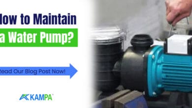 how to maintain a water pump