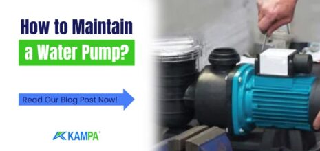 how to maintain a water pump