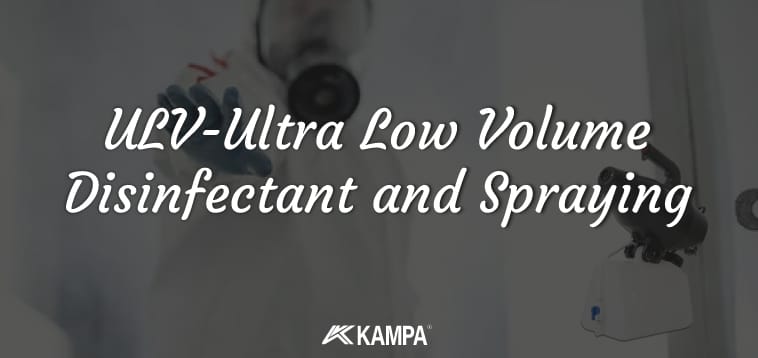 ULV-Ultra Low Volume Disinfectant and Spraying