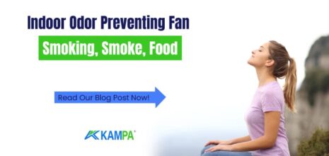 Indoor Odor Preventing Fan Smoking, Smoke, Food