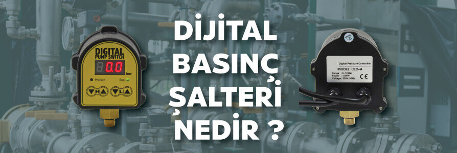 Dijital basınç şalteri