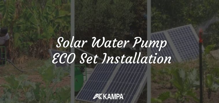 Solar Water Pump ECO Set Installation