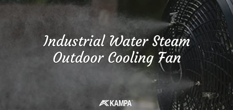 Industrial Water Steam Outdoor Cooling Fan