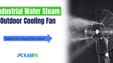 Industrial Water Steam Outdoor Cooling Fan