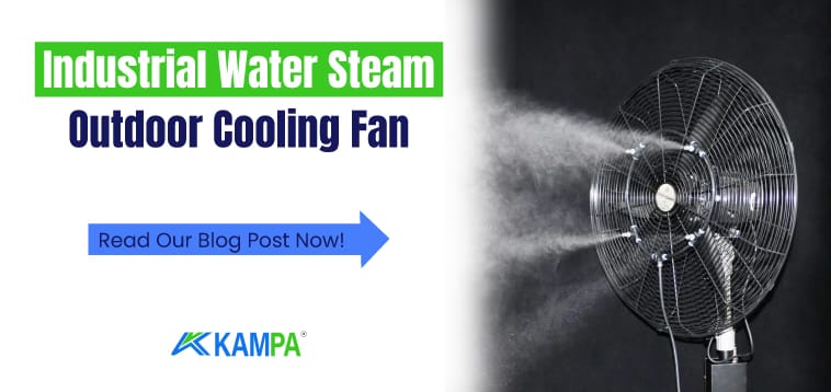 Industrial Water Steam Outdoor Cooling Fan