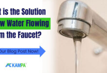 What is the Solution for Low Water Flowing from the Faucet