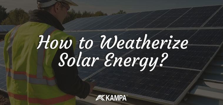 weatherize solar energy