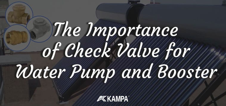 importance of check valve