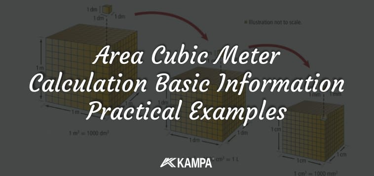 Area cubic meter