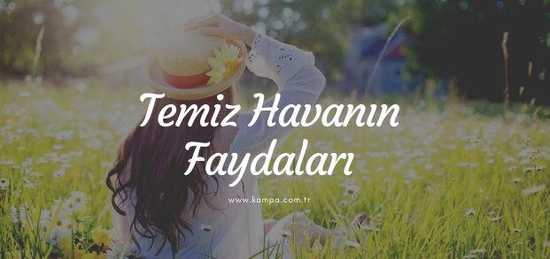 temiz havanın faydaları