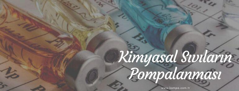 Kimyasal sıvıların pompalanması