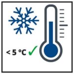 5°C altındaki ortamlar için kış şarj modu