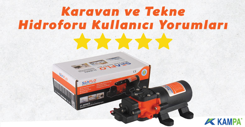 Karavan ve Tekne Hidroforu