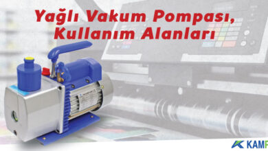 Yağlı vakum pompası