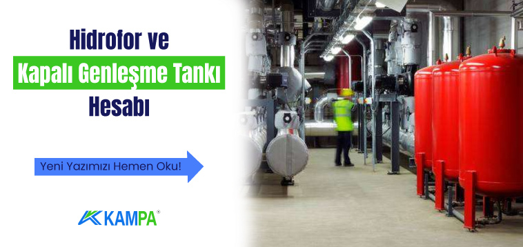 hidrofor genleşme tankı hesabı